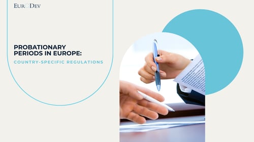 Probation period at work in Europe 